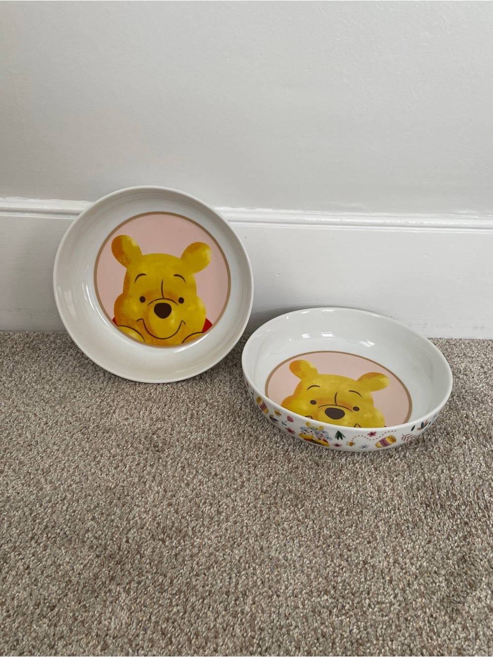 Winnie the Pooh Disney Pasta Bowls - Set of 2